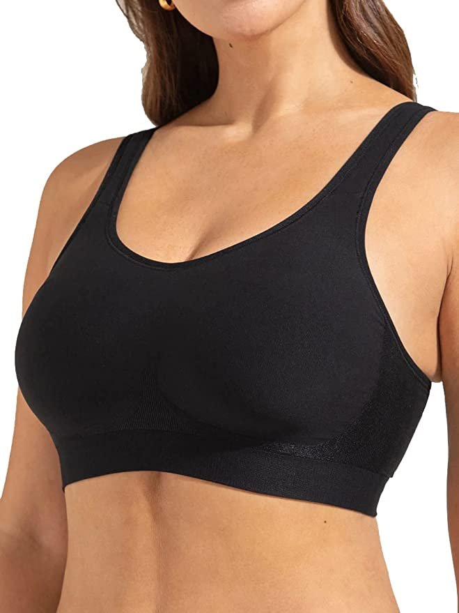 SHAPERMINT Compression Wirefree High Support Bra