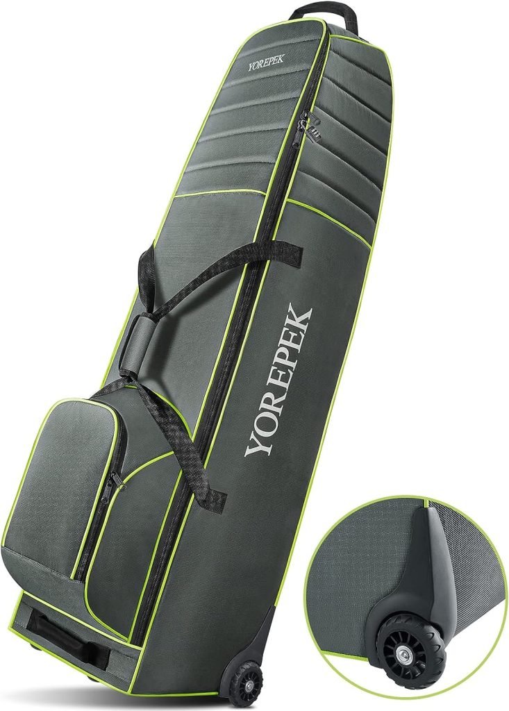 Yorepek Golf Travel Bags for Airlines with Wheels